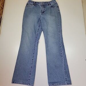 VINTAGE DUCK HEAD Women's Size 8 Straight Boot Cut Stretch Jeans Five Pockets